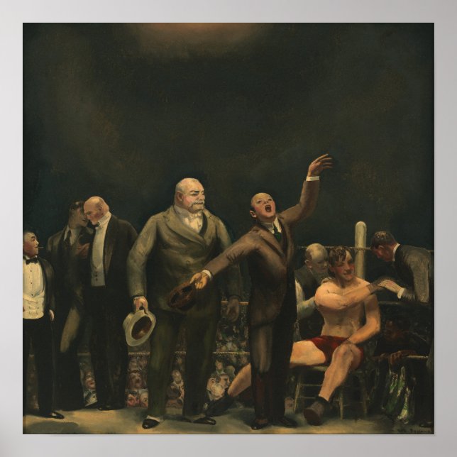 Inledning av John L. Sullivan från George Bellows Poster (Framsidan)