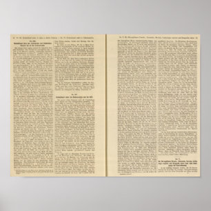 Inledning Deutschland 1819 IIIV Poster