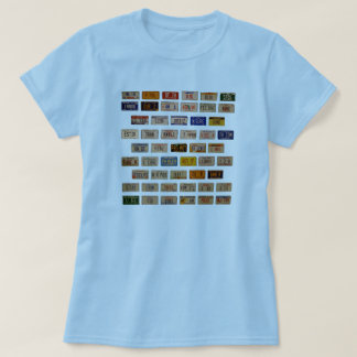 Inledning i tallrikar tee shirt