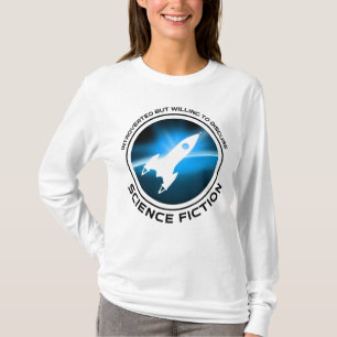 Inledning men vilja diskutera Science fiction T Shirt