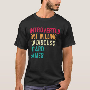 Inledning men vilja diskutera styrelsesamtal t shirt