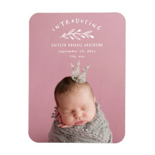 Inledning om gren-foto magnet