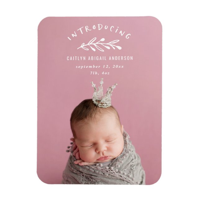 Inledning om gren-foto magnet (Vertikal)