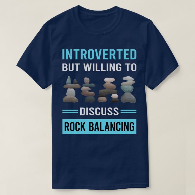 Inledning Sten Balancing Stone Stones Sten Stac T Shirt (Design framsida)
