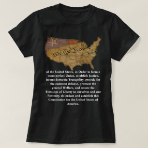 Inledning till konstitutionen för Stater T Shirt