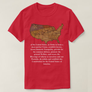 Inledning till konstitutionen för Stater T Shirt