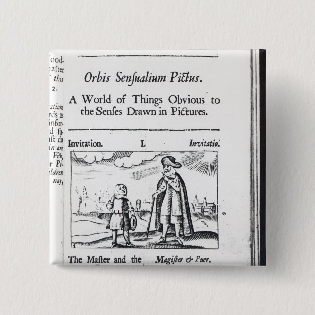 Inledning till 'Orbis Sensualium Pictus Knapp (Framsida)