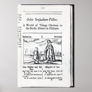 Inledning till 'Orbis Sensualium Pictus Poster