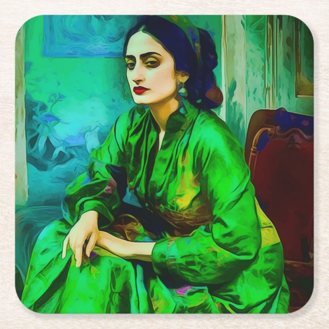 Inledning Underlägg Papper Kvadrat (Framsidan)