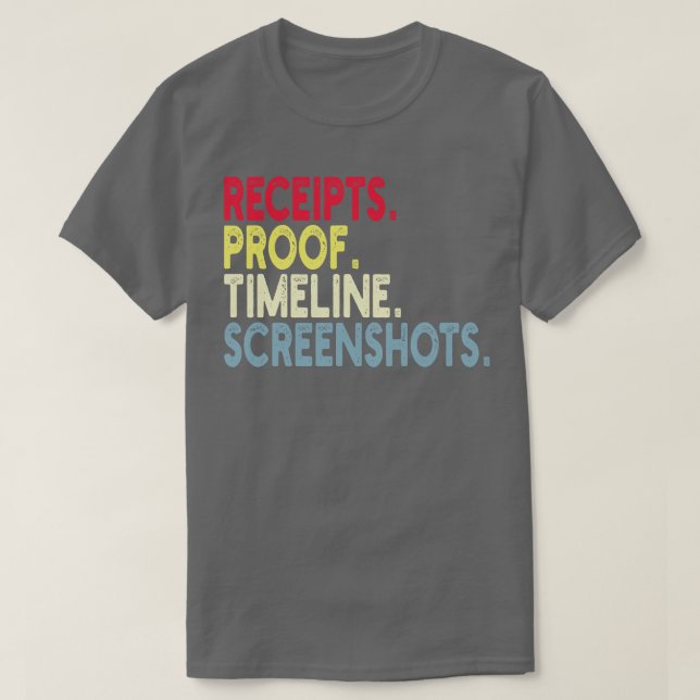 Inleveransbevis för tidslinjebilder t shirt (Design framsida)