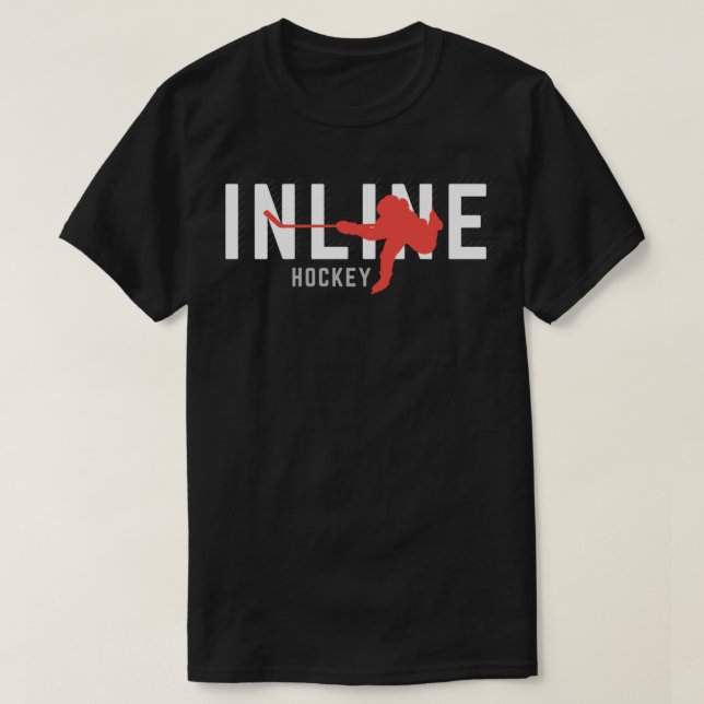 Inline Hockey Roller Hockey Essential T-Shirt (Design framsida)