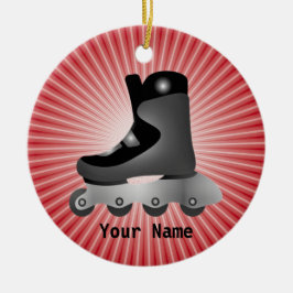 Inline Skate Design Ornament