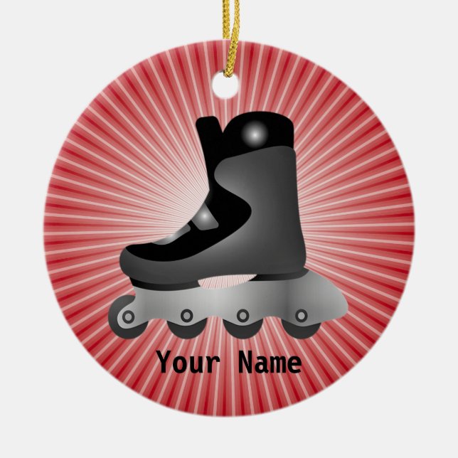 Inline Skate Design Ornament (Framsidan)