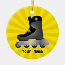 Inline Skate Design Ornament