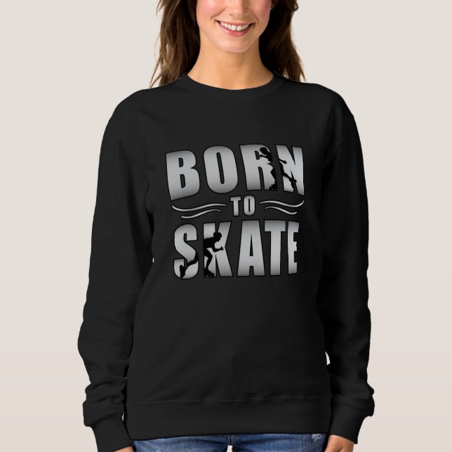 Inline Skate Skates Inliner Funny Gift T Shirt (Framsida)