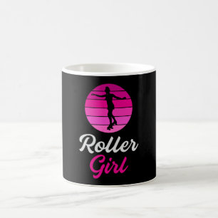 Inline Skater Girl Skating Queen Skates Funny Gift Kaffemugg