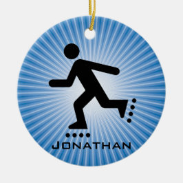 Inline Skating Ornament
