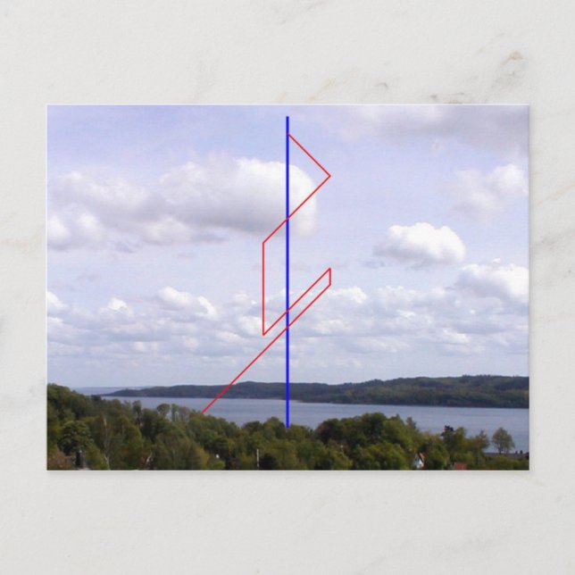 Inloppsvy Vykort (Framsida)