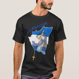 Inmaculada Concepcion De Maria Nicaragua Camiseta T Shirt