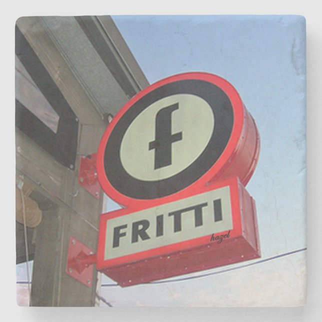 Inman Park, Fritti, Atlanta Marble Underlägg (Framsidan)