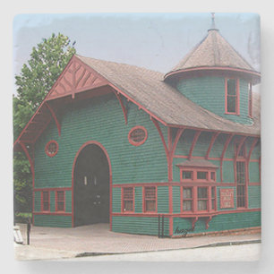 Inman Park, Trolley Barn, Atlanta Marble Underlägg Sten