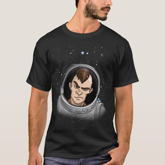 Inmate Astronaut Space Astronomy Halloween Inmate T Shirt (Framsida)
