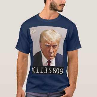 Inmate P01135809 Mugg Shot T Shirt