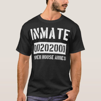 Inmate Prisoner Halloween 2020 Jail Costume Funny T Shirt