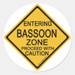 Inmatning av Zon BasSnart Runt Klistermärke