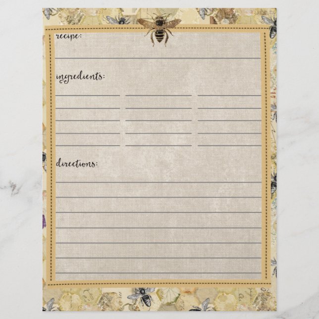 Inmatningar för vintagens biodlingsmottagare (Framsida)