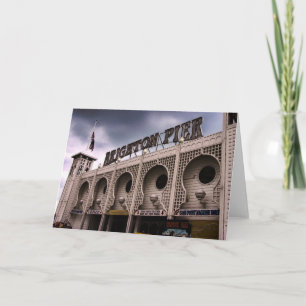 Inmatningskort för Brighton Pier Helgkort