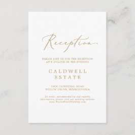 Inmatningskort för känslig Guld-calligrafi Tilläggskort