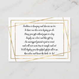 Inmatningskort för möhippa för Visning i Guld + mä Tilläggskort