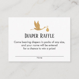 Inmatningskort för Raffle Biljett i Guld Tilläggskort