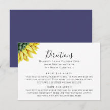 Inmatningskort för rustiska solrosriktningar i Lan