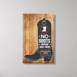 Inmatningssignatur för Rustik kalkboard Canvastryck