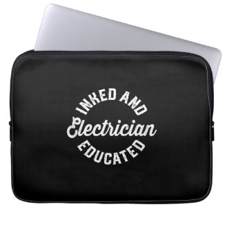 Inmed och Electrician Educated Gift Laptop Fodral