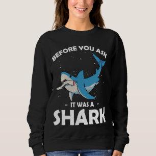 Innan du frågar var det en hajbläckfisk Amputati T Shirt