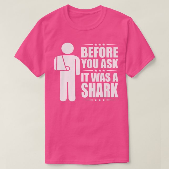 Innan du frågar var det en sprickad Arm-fraktur3 T Shirt (Design framsida)