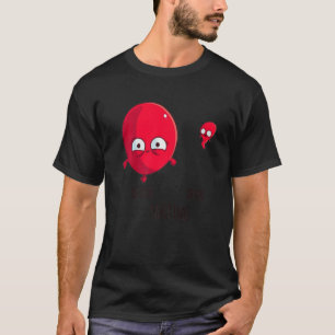 Innan du har ätit Ballon Coola Cute Humoral Roligt T Shirt