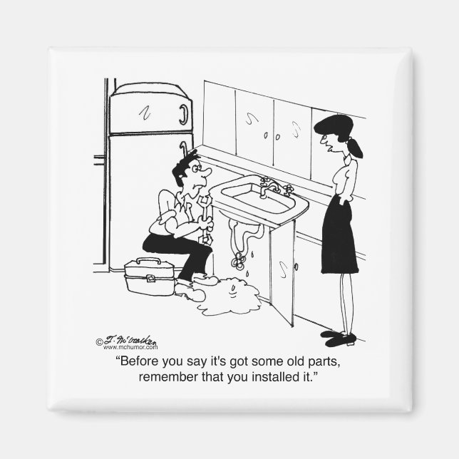 Innan du säger att det är Har gamla delar Magnet (Framsidan)