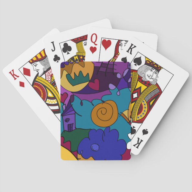 Innan Firandet Spel Kort (Baksidan)