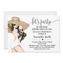 Innan jag gör Party vid Bassäng-Möhippan