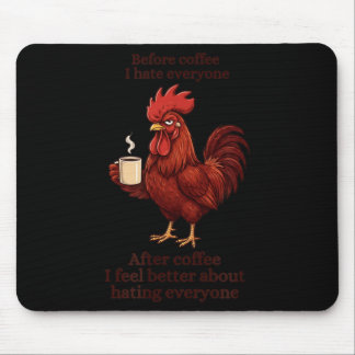 Innan kaffe Efter kaffe Roligt S Humor Mäns Musmatta