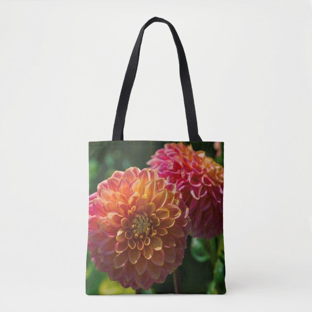 Innanför Dahlia Garden 1 Tygkasse (Framsida)