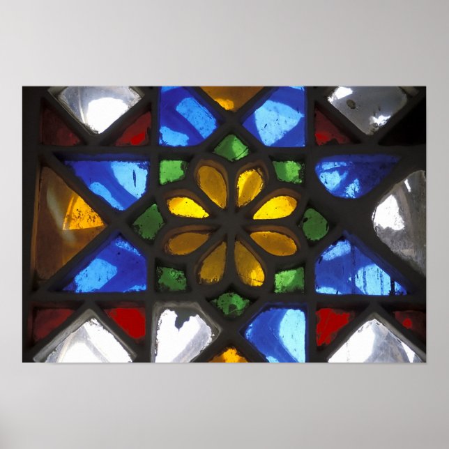 Innanför det nationella glasfönstret poster (Framsidan)