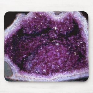Innanför en Amethyst Geode mouspad Musmatta