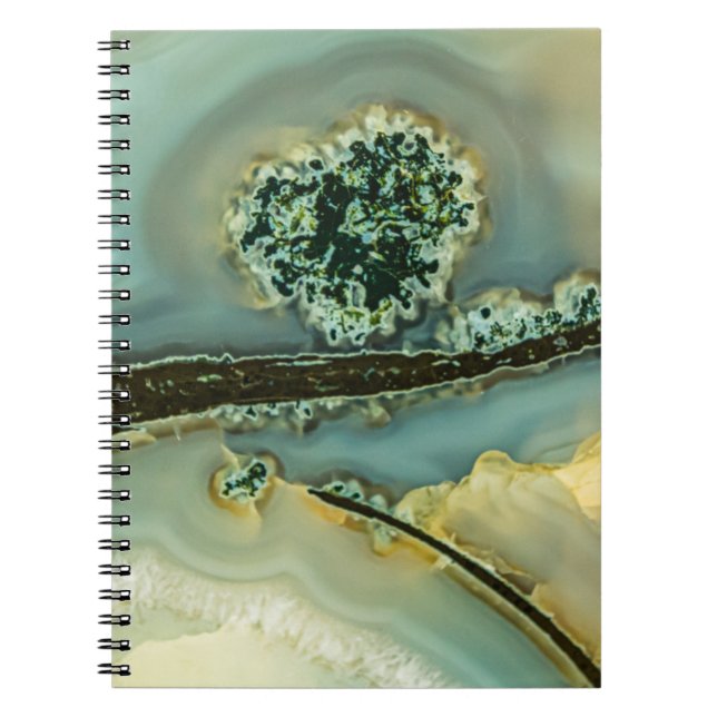 Innanför en halvädelsten anteckningsbok (Framsidan)