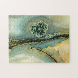 Innanför en halvädelsten pussel