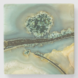 Innanför en halvädelsten stenunderlägg